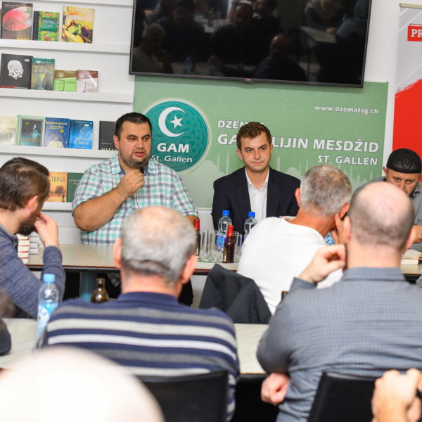 Promocija u džematu GAM, St. Gallen